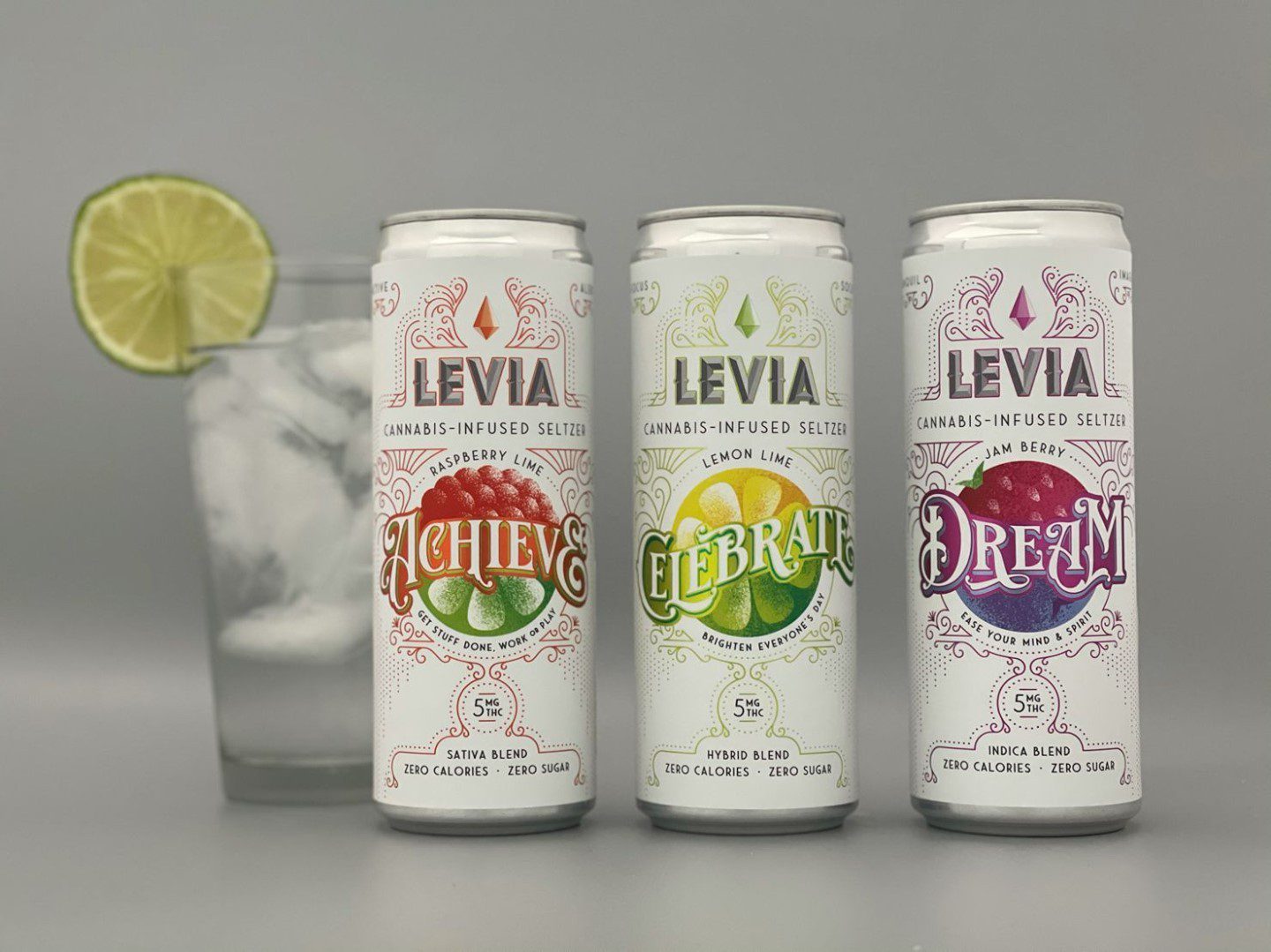 A superior emulsion process = a superior, cannabis beverage. You don’t need to settle for cloudy cannabis beverages anymore!Crisp, clear, refreshing seltzer with 5mg of full spectrum CO2 oil. If you are in MA, find LEVIA at a dispensary near you!