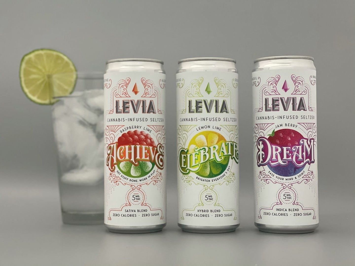 | LEVIA A superior emulsion process = a superior, cannabis beverage. You don’t need to settle for cloudy cannabis beverages anymore!Crisp, clear, refreshing seltzer with 5mg of full spectrum CO2 oil. If you are in MA, find LEVIA at a dispensary near you!
