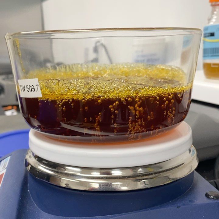 The before  Our team has been hard at work in the lab preparing our oils