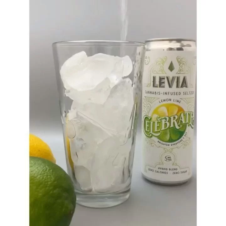 Our team has worked extremely hard to get the cloudiness out of our cannabis beverages It was important for LEVIA to give consumers the cleanest cannabis seltzer available   just look at that clarity