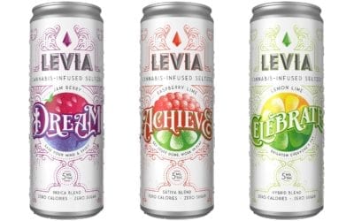 LEVIA Launches First Cannabis-Infused Seltzer in Massachusetts