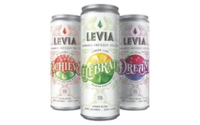 North Shore company Levia launches a cannabis-infused seltzer in Mass. | Boston.com