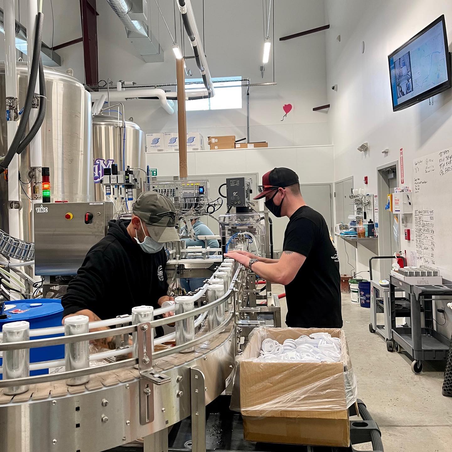 Will  John were putting in work this morning making sure you all can get your hands on our product Could not be luckier to have such an amazing team that truly believes in our brand
