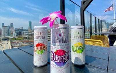 A toast to May and the end of cold, rainy weather (hopefully!) #leviabrands