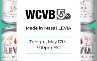 Tune in to Ch. 5 at 7pm tonight to get a behind-the-scenes look at the making of LEVIA on @wcvb5 ‘Made in Mass’ with @doug.meehan! Thanks Doug and WCVB for highlighting us #leviabrands