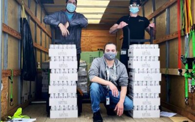 The #DreamTeam  Thanks @elevatedrootsma for snapping this photo of our delivery squad! #leviabrands