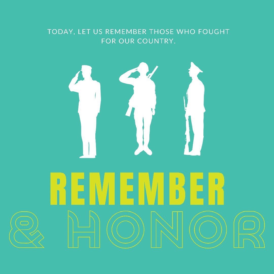 May we never forget freedom isnt free  Today we honor those that lost their lives fighting for our freedom