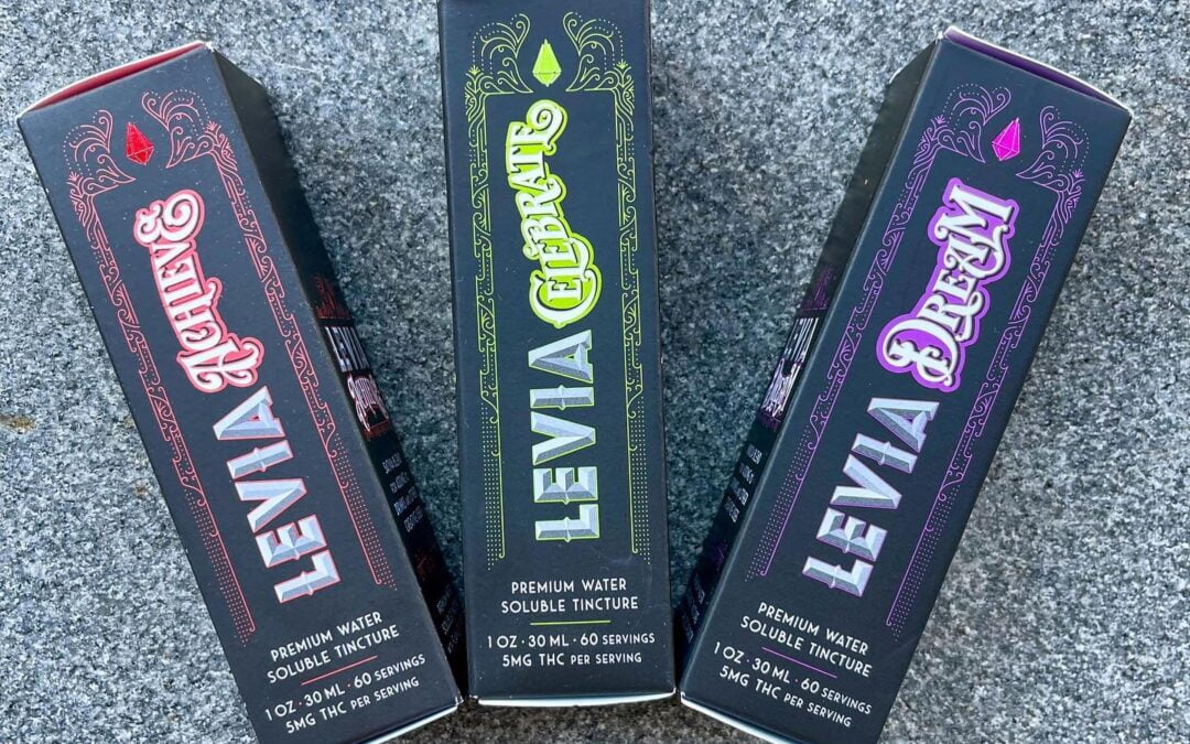 Elevate your experiences with our idyllic water soluble tincture. Take them with any beverage, mix into your favorite drink, or get creative. #leviabrands #tincture