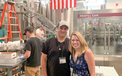 Had such a great time showing @localrootscc around LEVIA HQ. Thanks so much for coming by! #leviabrands