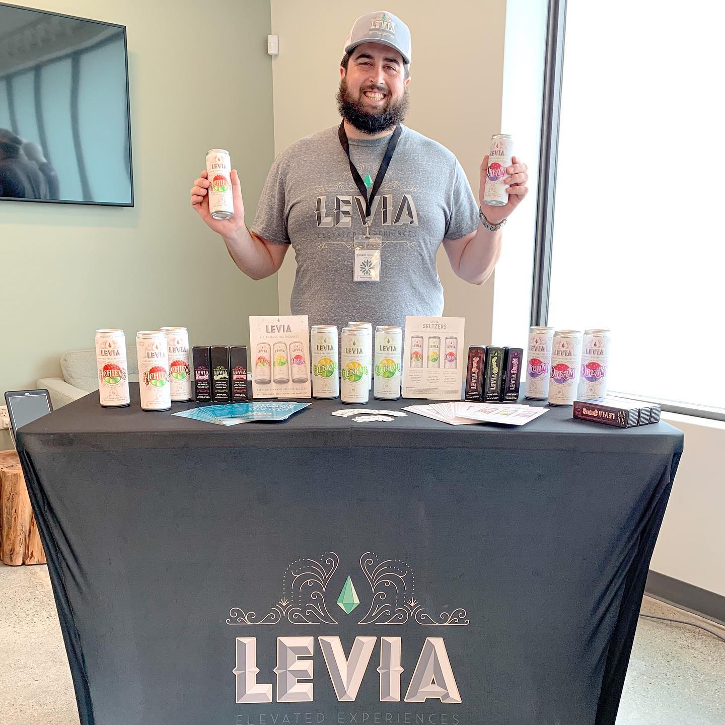 Get to know the a bit better! Originally from VT, Conor started out at LEVIA on the delivery truck. After joining, he tapped into his background in liquor sales and quickly transitioned to the LEVIA sales team. He loves all things food (hot pot in particular), and has been known to never turn down a meal. He’s a huge fan of music festivals and enjoys an eclectic variety of bands, including favorites like Excsion, Boogie T and Subtronics.  In his remaining free time, you might find him playing disc golf or snowboarding - possibly at the same time.You've probably also seen Conor at one of our pop ups with our amazing dispensary partners! Thank you Conor for being such a vital member of our team!