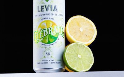 When life hands you lemons, drink a LEVIA. 🍋 Keep smiles coming with the LEVIA Celebrate hybrid blend in refreshing sparkling lemon-lime. : @craigcapellophotography #leviabrands