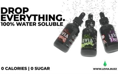 Drop everything and elevate anything with our water soluble tinctures. Available in our Achieve, Celebrate, and Dream experiences. #leviavideo