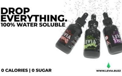 Drop everything and elevate anything with our water soluble tinctures. Available in our Achieve, Celebrate, and Dream experiences. #leviavideo