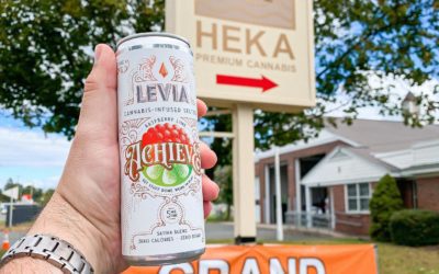 It’s always a blast visiting our dispensary partners! #leviabrands