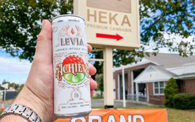 It’s always a blast visiting our dispensary partners! #leviabrands