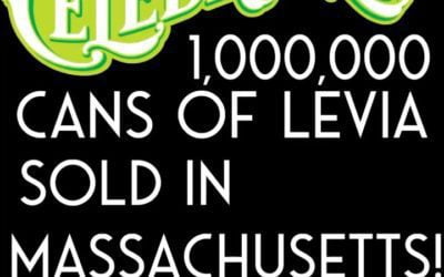 Thank you Massachusetts! #celebrate #achieve #dream #1000000 #leviabrands #seltzer #massachusetts #cannabisbeverage #mass