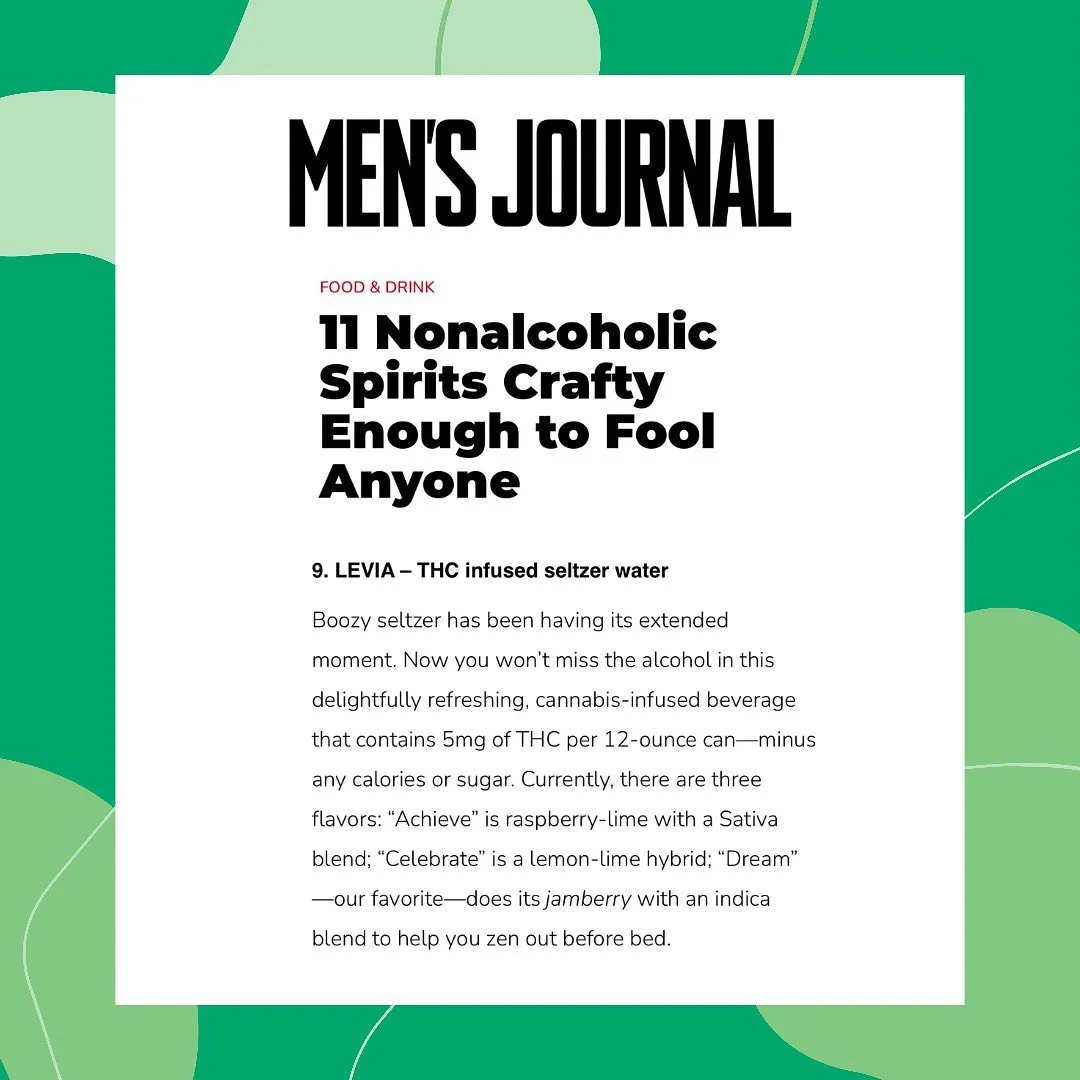 Thank you mensjournal and Perri Ormont Blumburg for featuring LEVIA in your recent round up See the full piece through the link in our bio