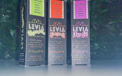 our trio of tinctures are fast-acting, water-soluble, and have a neutral taste profile that makes it a perfect addition to your favorite beverage. #leviabrands : @releafmansfield