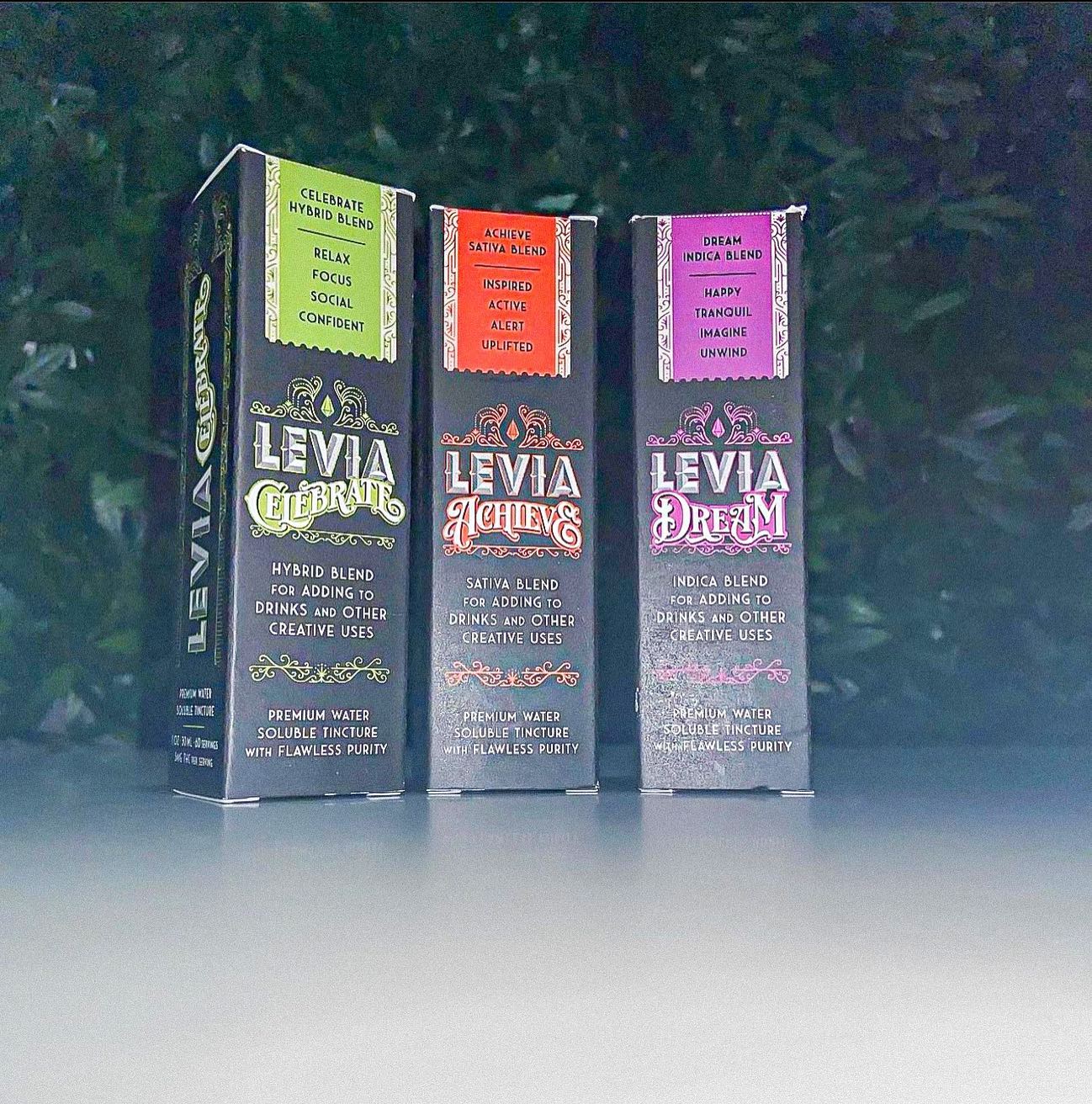 our trio of tinctures are fast acting water soluble and have a neutral taste profile that makes it a perfect addition to your favorite beverage  releafmansfield