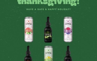 Happy Thanksgiving! We are extra thankful for our amazing team, our wonderful dispensary partners, and our supportive customers, friends, and family. Have a happy, healthy, and safe holiday! #leviabrands