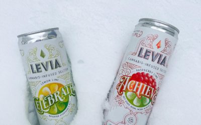 Natures refrigerator keeping LEVIA cold and crisp 🥶 #leviabrands