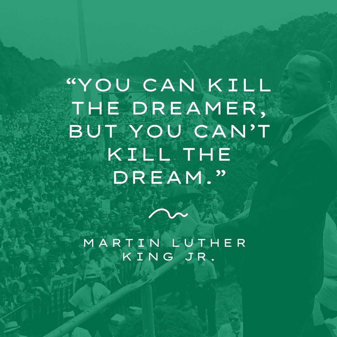 Today we honor and celebrate Dr Martin Luther King Jr and the legacy that he has left behind May we continue to strive to build the world he so famously dreamed of