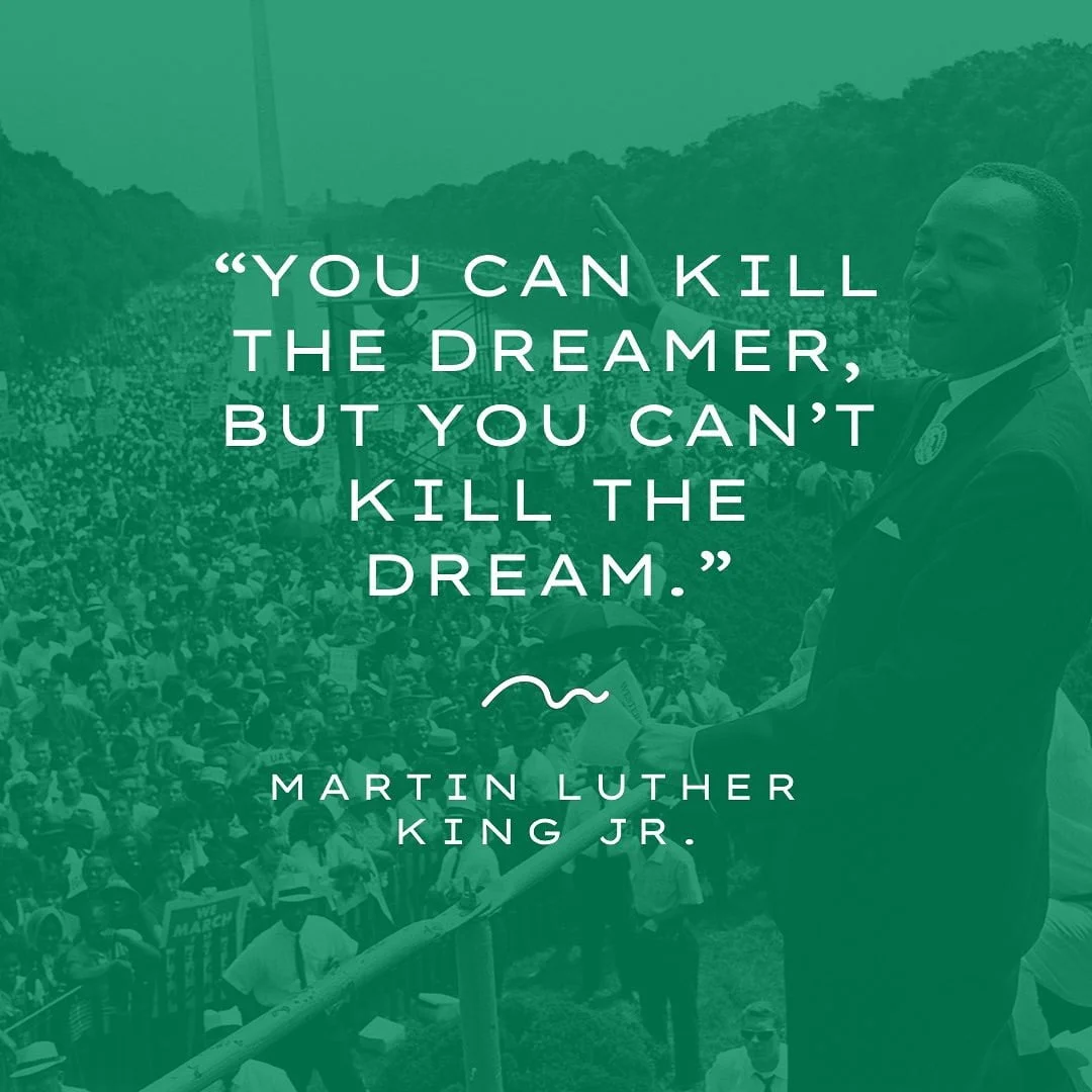 Today we honor and celebrate Dr Martin Luther King Jr and the legacy that he has left behind May we continue to strive to build the world he so famously dreamed of