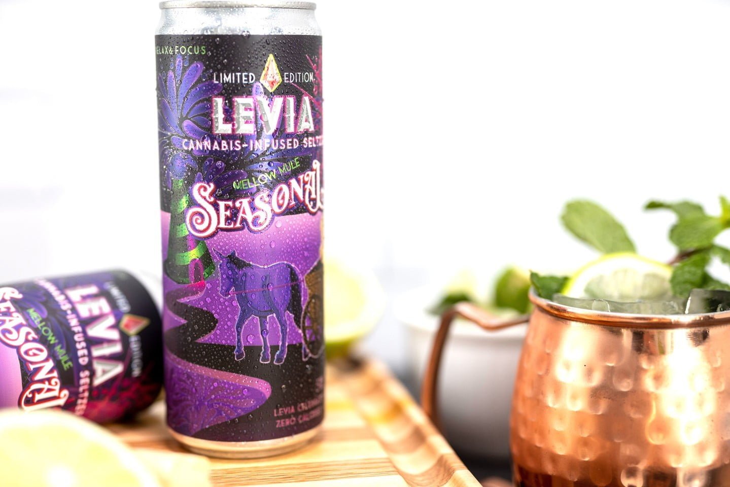 Happy 4/20! Celebrate with our newest seasonal flavor, Mellow Mule. The limited-edition Mellow Mule mimics the desired effects of our “Celebrate” can – a hybrid cannabis blend keeping consumers uplifted and social – in a new, refreshing flavor.The combination of ginger with a hint of lime will leave you feeling refreshed, focused and bubbly!