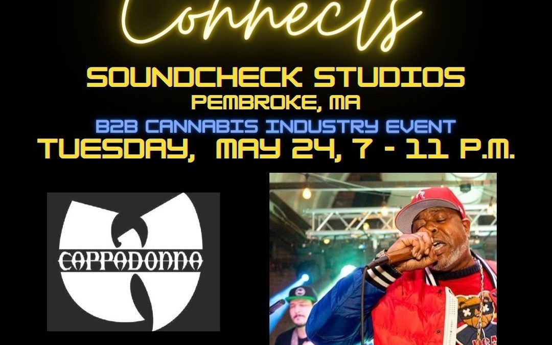 If you’re looking to network in the Massachusetts cannabis industry, and are a fan of @wutangclan and live funk, join us and @sensimagazine tonight from 7-11pm at @soundcheck_studios in Pembroke, MA! @officialcappadonna will be performing with the Sensi Allstars featuring bakejoynton on bass, followed by a DJ set performed by @ranchardguerra! Get your tickets now by visiting @sensimagazine’s page! #leviabrands