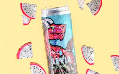 Our Summer Seasonal, Dragon Fruit, was brought to life by the incredibly talented @keever. How amazing is this can design?! #leviabrands : @craigcapellophotography