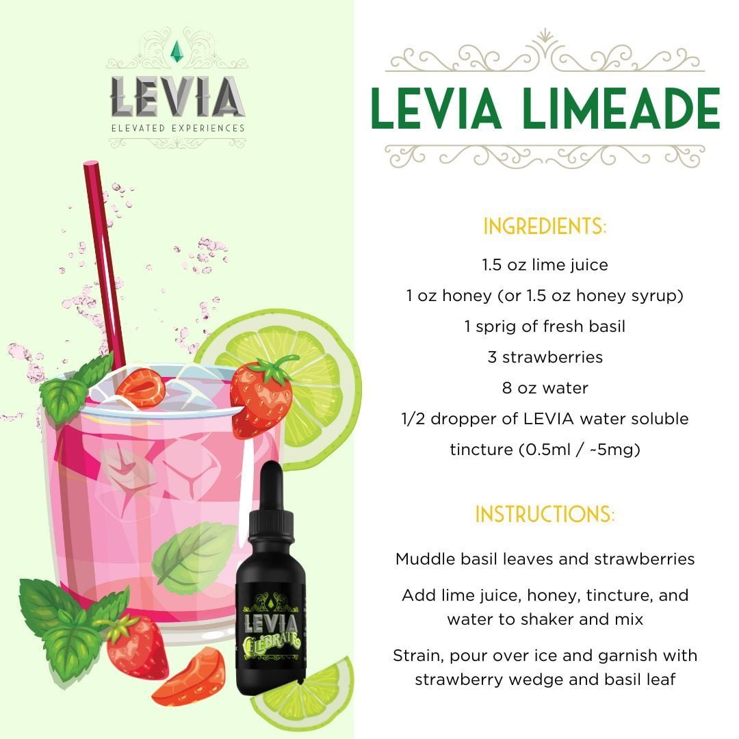 Summer is here and we have just the thing for you Step up your mocktail game with a cannabis infused drink using our tinctures Let us know if you give it a try