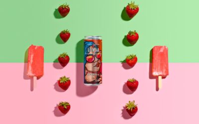 Holding on to the flavors of summer as long as possible with our newly release Fall seasonal flavor, Strawberry Creamsicle.  #seasonal : @craigcapellophotography