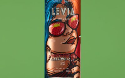 Levia Strawberry Creamsicle THC Seltzer | Cannabis Regulator