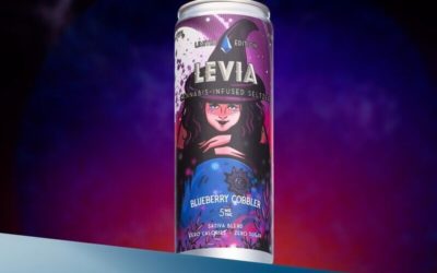 Blueberry Cobbler Cannabis Seltzers : Blueberry Cobbler