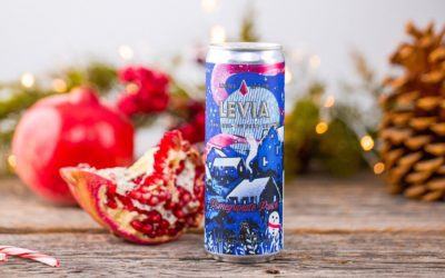 The holiday season is officially here and we are celebrating with our Winter Seasonal, Pomegranate Punch. The seasonal favorite is back for another year of enjoyment! #leviabrands : @craigcapellophotography