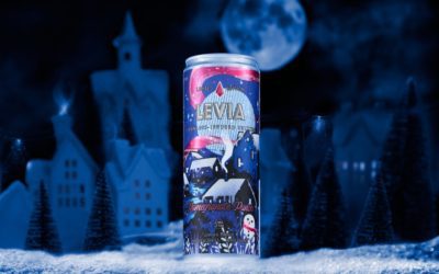 LEVIA Brings Back Limited-Edition Pomegranate Punch Seltzer | Prepared Foods
