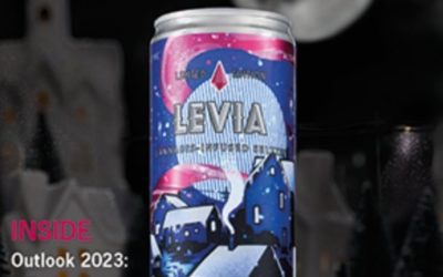 Look who is on the cover of @cantechinternational this month! Honored to have our winter seasonal front and center in their December/January issue. #leviabrands