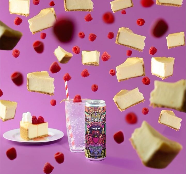 FALL IN LOVE WITH OUR NEWEST FLAVOR, RASPBERRY CHEESECAKE! This limited-edition flavor will be hitting the shelves of 150+ dispensaries across the state this week. Our newest flavor consists of an uplifting blend with light, tangy raspberry, and cake flavors, with intended effects of feeling energized and refreshed. Available through the end of February, the limited run offering features original artwork from @keever. Thank you @craigcapellophotography for capturing our latest flavor! #leviabrands