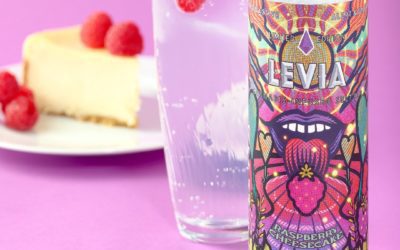 Forget flowers and chocolates; we want a case of our new Raspberry Cheesecake seltzer for Valentine’s Day  : @craigcapellophotography #leviabrands
