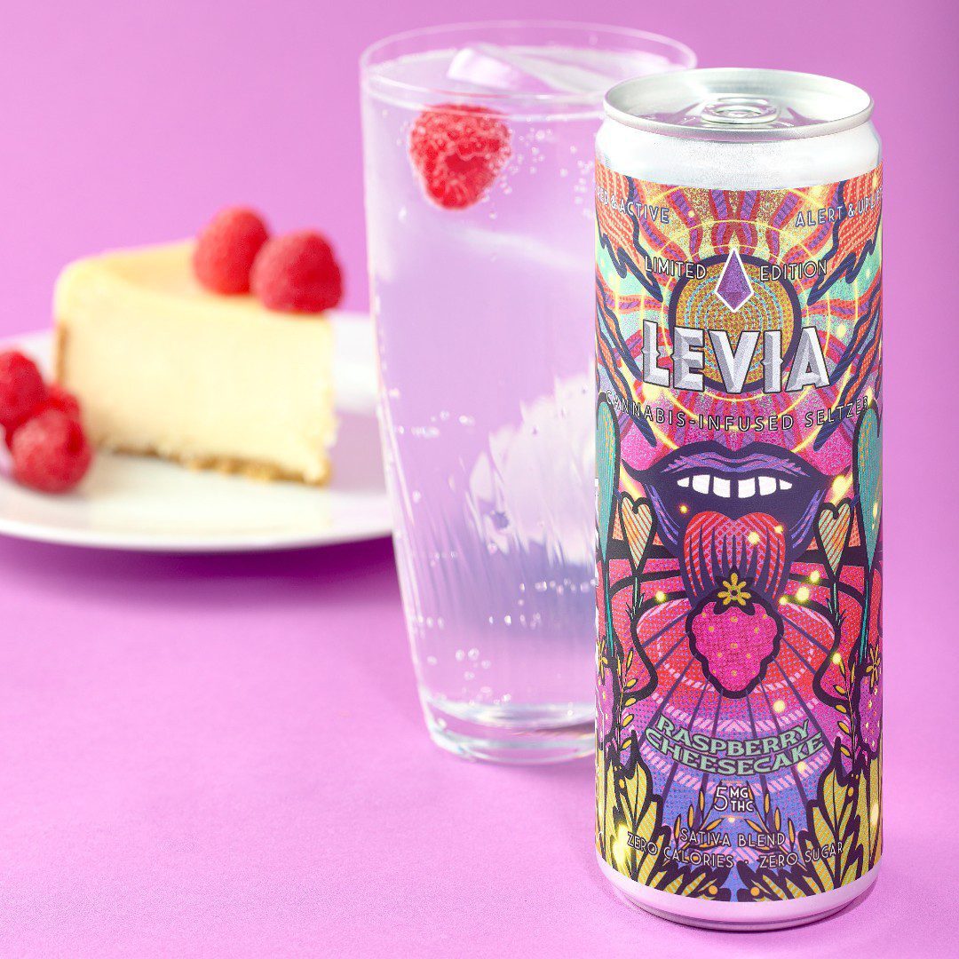 Forget flowers and chocolates; we want a case of our new Raspberry Cheesecake seltzer for Valentine's Day: @craigcapellophotography