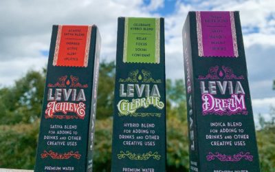 Elevate anything with our flawless cannabis water-soluble tinctures 🧚 #leviabrands