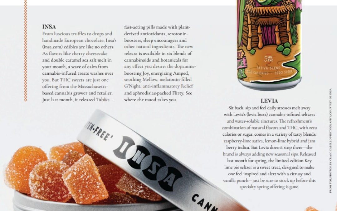 Look out for us in the April issue of @bostoncommag! Thank you @maddy_duddy for highlighting our newest flavor #leviabrands