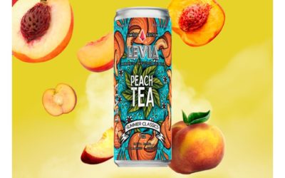 LEVIA kicks off Summer Classic series with Peach Tea seltzer | Cannabis Products Insider