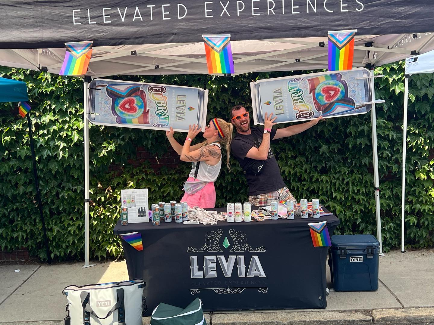 We had the most amazing weekend at seedyourheads Pride Block Party So great seeing everyone who stopped by our table at the event Happy Pride