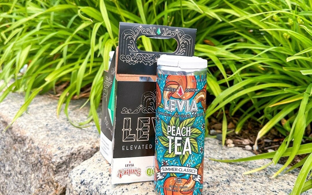 Our newest flavor is peachy keen, if we do say so ourselves! #leviabrands