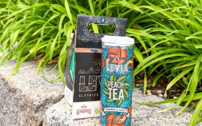 Our newest flavor is peachy keen, if we do say so ourselves!  #leviabrands