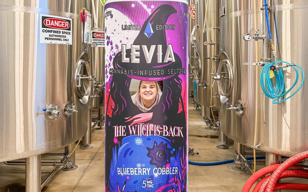 Our team can’t get enough of our witch cutout  Looking good, Becca! #leviabrands