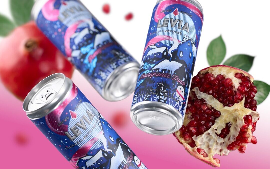 The one good thing to come out of the colder weather – the return of Pomegranate Punch! : @craigcapellophotography #leviabrands