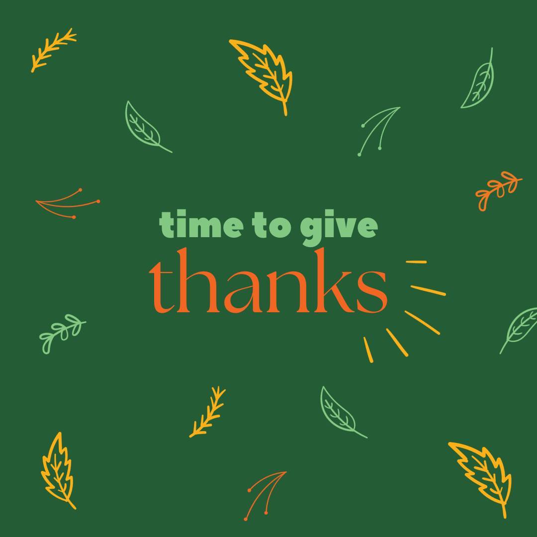 We are so thankful for our amazing team partners customers friends and family today Take a little extra time to today