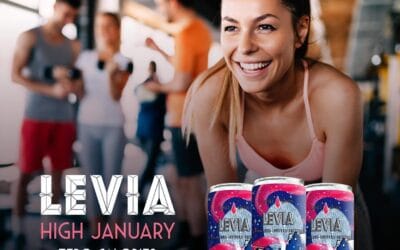 No need to wait til 5pm for a drink – Experience a new buzz with the help of our seasonal flavor, Pomegranate Punch! #highjanuary #spreadtheLEVIA #DREAMwithus #leviabrands